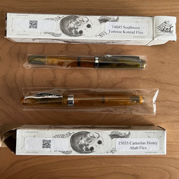 2 Noodler's Flex nib Fountain Pens ~ Ahab & Konrad - Picture 3 of 7